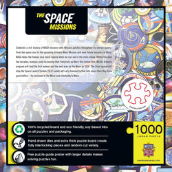 The Space Missions - 1000 Piece Jigsaw Puzzle (ONLINE ORDER ONLY)