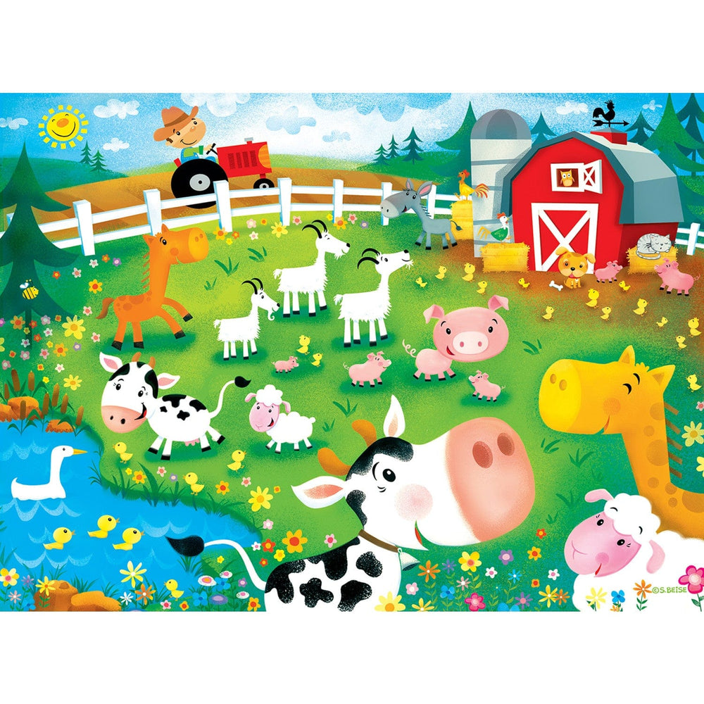 Lil Puzzler - Old MacDonald's Farm 24 Piece Jigsaw Puzzle (ONLINE ORDER ONLY)
