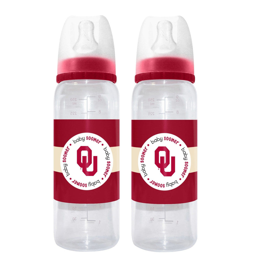 Oklahoma Sooners - Baby Bottles 9oz 2-Pack (ONLINE ORDER ONLY)