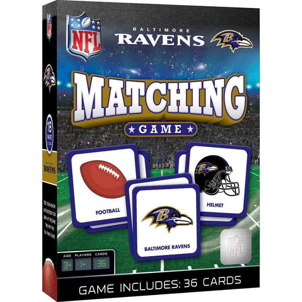 Baltimore Ravens Matching Game (ONLINE ORDER ONLY)