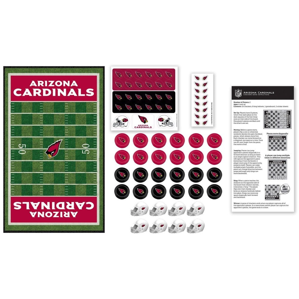 Arizona Cardinals Checkers Board Game (ONLINE ORDER ONLY)