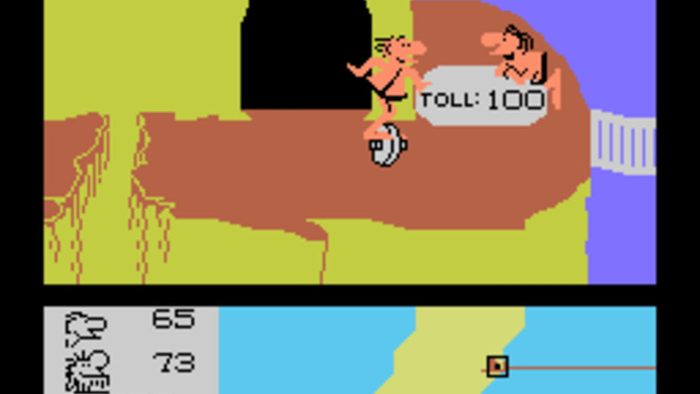 B.C.'s Quest For Tires II: Grog's Revenge (Colecovision) (Online Only)