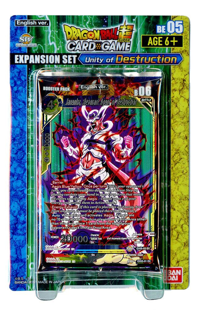 Expansion Set [DBS-BE05] - Unity of Destruction (ONLINE ORDER ONLY)