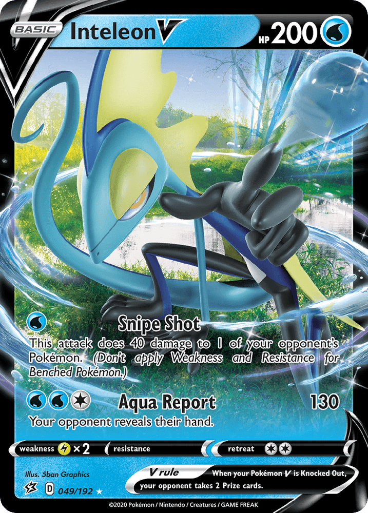 Inteleon V (049/192) [Sword & Shield: Rebel Clash] (Online Only)