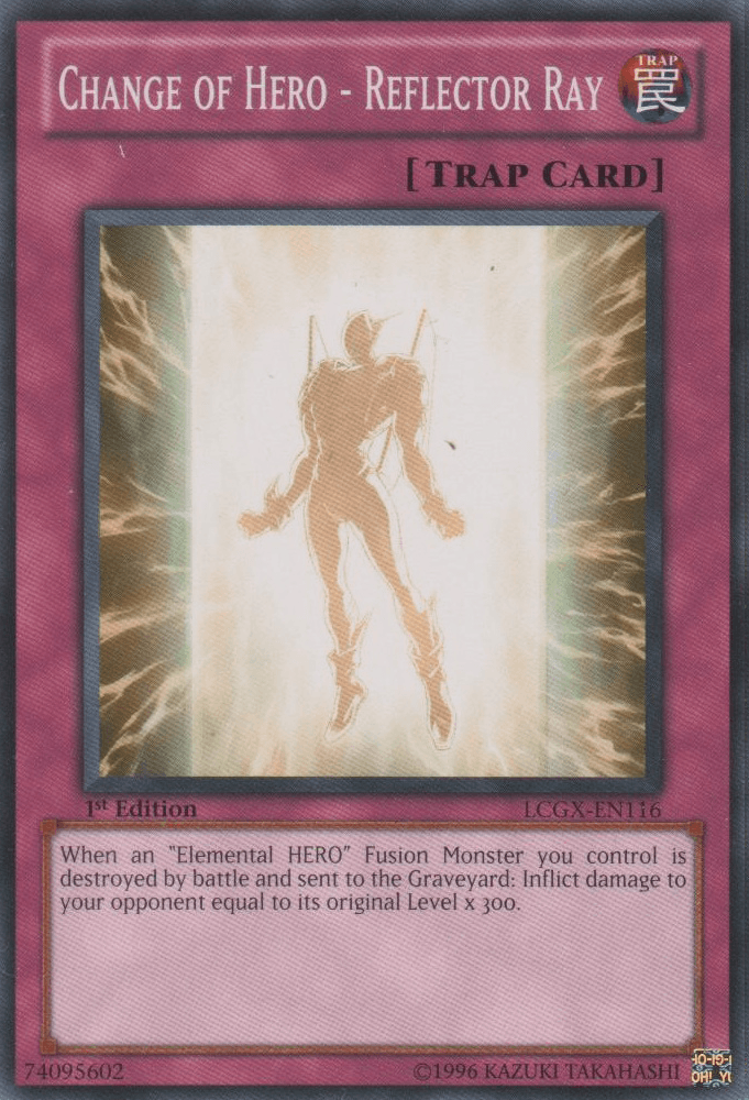 Change of Hero - Reflector Ray [LCGX-EN116] Common (ONLINE ORDER ONLY)