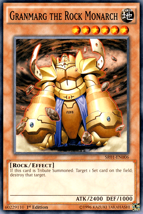 Granmarg the Rock Monarch [SR01-EN006] Common (ONLINE ORDER ONLY)