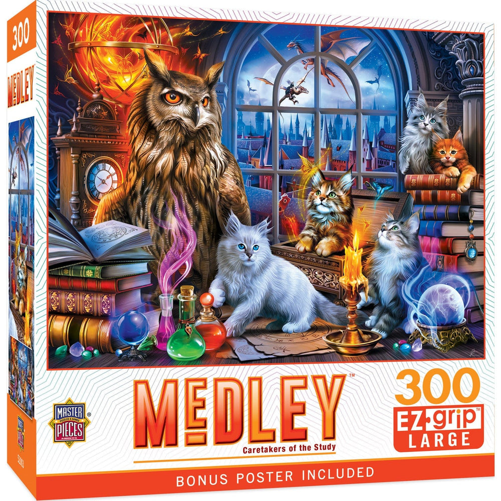 Medley - Caretakers of the Study 300 Piece EZ Grip Jigsaw Puzzle (ONLINE ORDER ONLY)