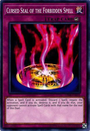 Cursed Seal of the Forbidden Spell [OP08-EN025] Common (ONLINE ORDER ONLY)