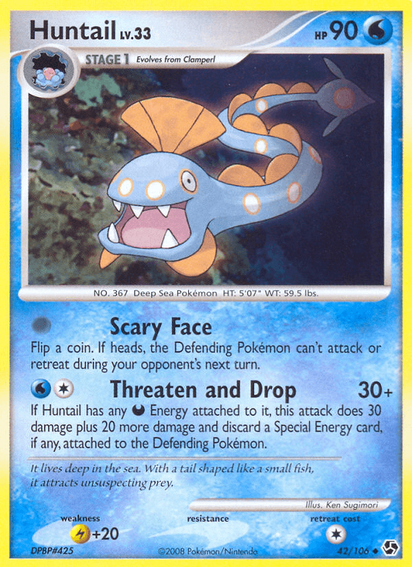 Huntail (42/106) [Diamond & Pearl: Great Encounters] (Online Only)