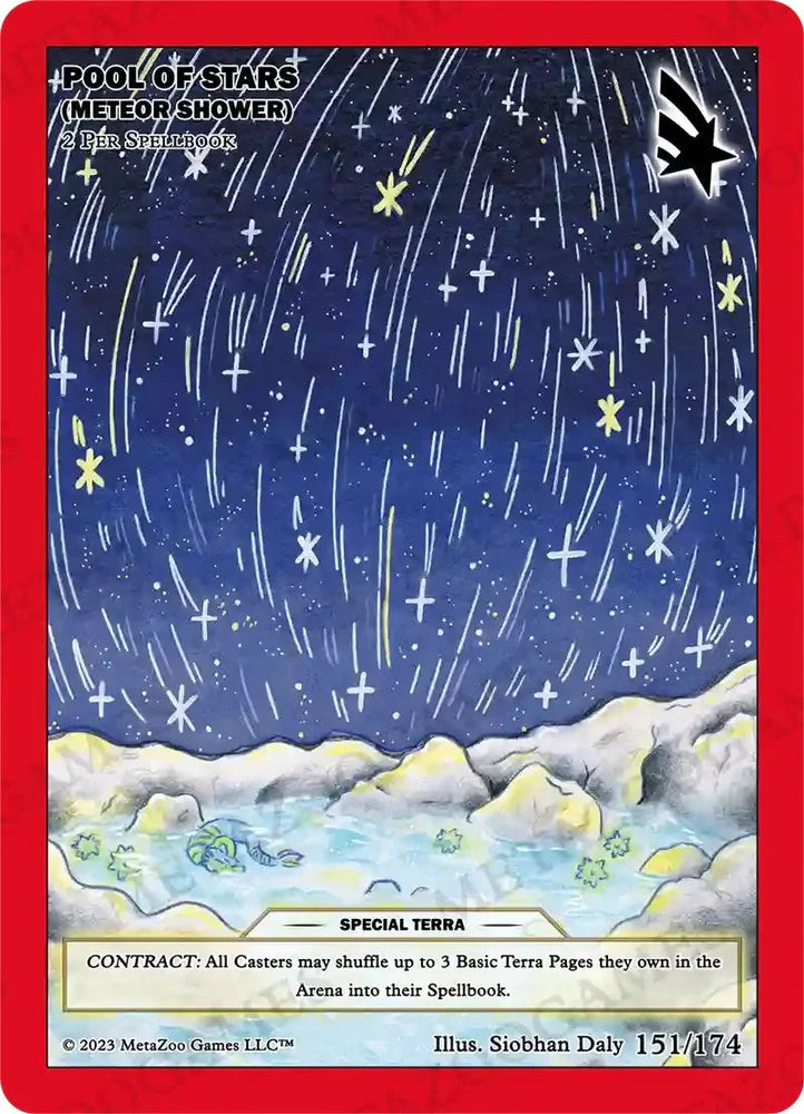 Pool of Stars (Meteor Shower) [Native: First Edition] (ONLINE ORDER ONLY)