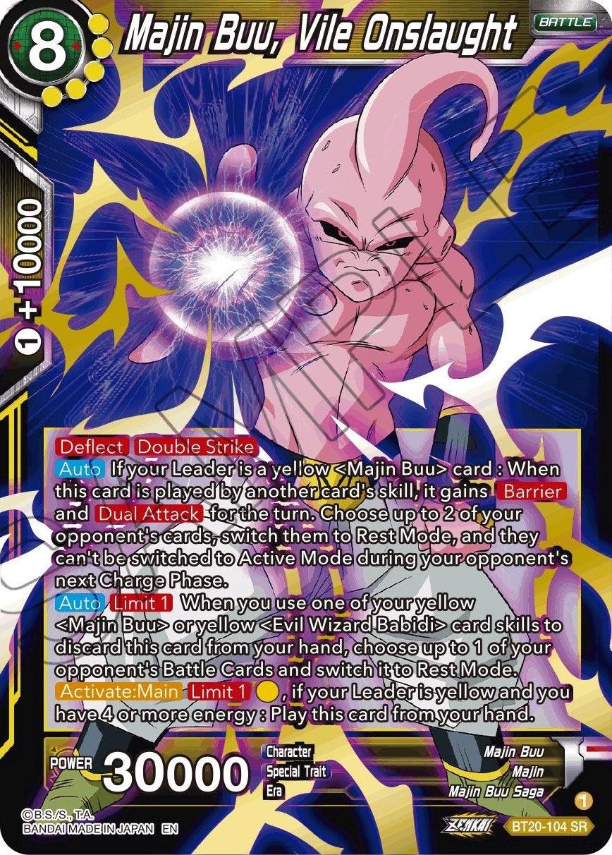 Majin Buu, Vile Onslaught (BT20-104) [Power Absorbed] (ONLINE ORDER ONLY)