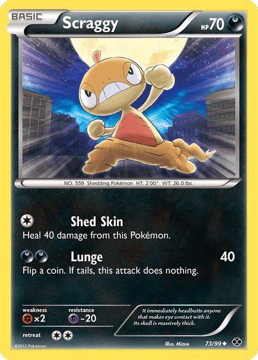 Scraggy (73/99) [Black & White: Next Destinies] (Online Only)