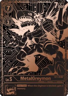 MetalGreymon [ST1-09] (2021 Championship Finals 3rd Place) [Starter Deck: Gaia Red Promos] (ONLINE ORDER ONLY)