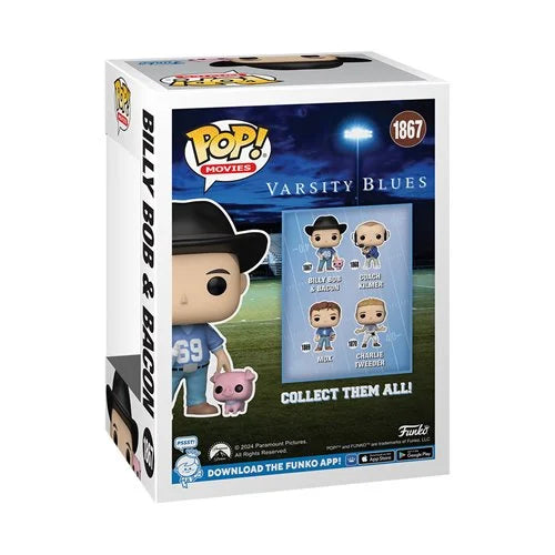 Varsity Blues Billy Bob and Bacon Funko Pop! Vinyl Figure #1867 (ONLINE ORDER ONLY)