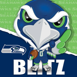 Blitz - Seattle Seahawks Mascot 100 Piece Jigsaw Puzzle (ONLINE ORDER ONLY)