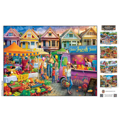 Farmer's Market - Weekend Market 750 Piece Jigsaw Puzzle (ONLINE ORDER ONLY)