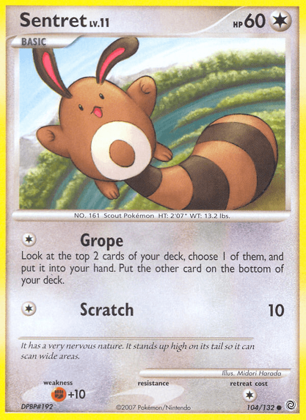 Sentret (104/132) [Diamond & Pearl: Secret Wonders] (Online Only)