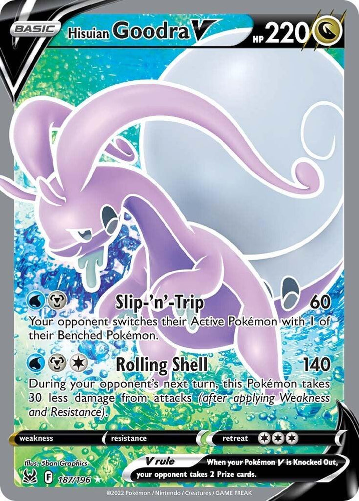 Hisuian Goodra V (187/196) [Sword & Shield: Lost Origin] (Online Only)