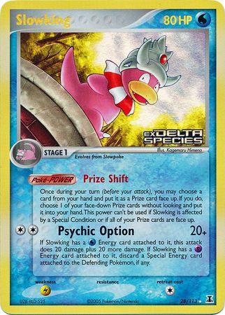 Slowking (28/113) (Stamped) [EX: Delta Species] (Online Only)