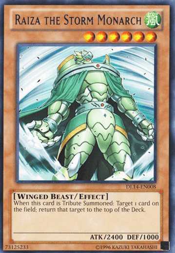 Raiza the Storm Monarch (Purple) [DL14-EN008] Rare (ONLINE ORDER ONLY)