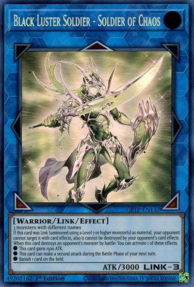 Black Luster Soldier - Soldier of Chaos [GFTP-EN132] Ghost Rare (ONLINE ORDER ONLY)
