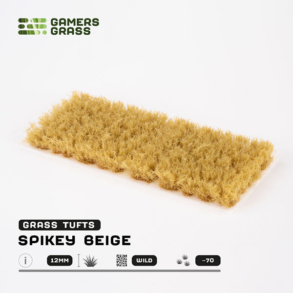 Gamers Grass Tufts: Spikey Beige 12mm- Wild (ONLINE ORDER ONLY)