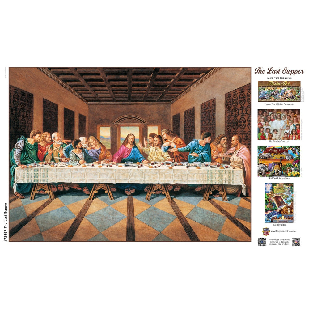 Inspirational - The Last Supper 1000 Piece Jigsaw Puzzle (ONLINE ORDER ONLY)