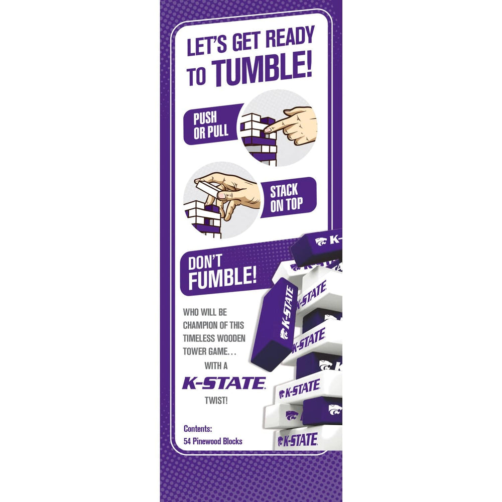 Kansas State Wildcats Tumble Tower (ONLINE ORDER ONLY)