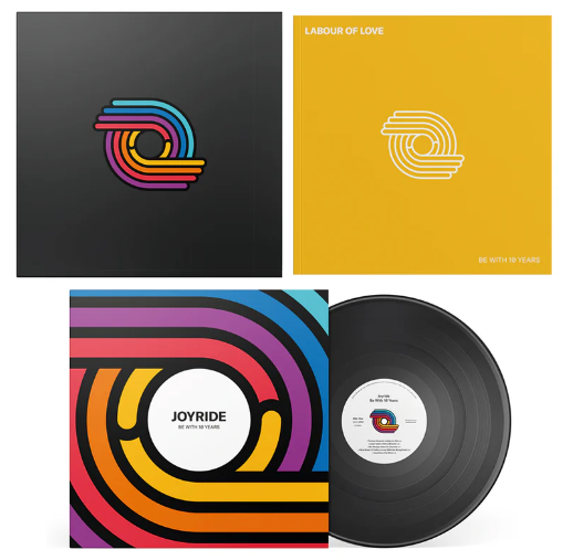 Various Artists - Be With 10 Years: Joyride + Labour Of Love (LP + Book) [Vinyl] (ONLINE ORDER ONLY)