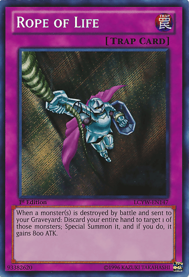 Rope of Life [LCYW-EN147] Secret Rare (ONLINE ORDER ONLY)