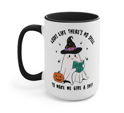 Looks Like There's No Spell To Make Me Give A Shit Halloween Mug (ONLINE ORDER ONLY)