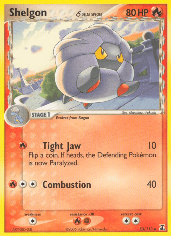Shelgon (53/113) (Delta Species) [EX: Delta Species] (Online Only)
