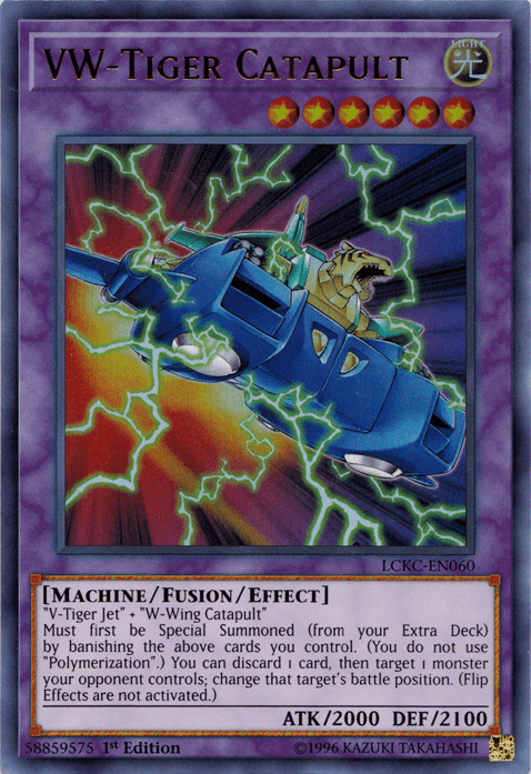 VW-Tiger Catapult [LCKC-EN060] Ultra Rare (ONLINE ORDER ONLY)