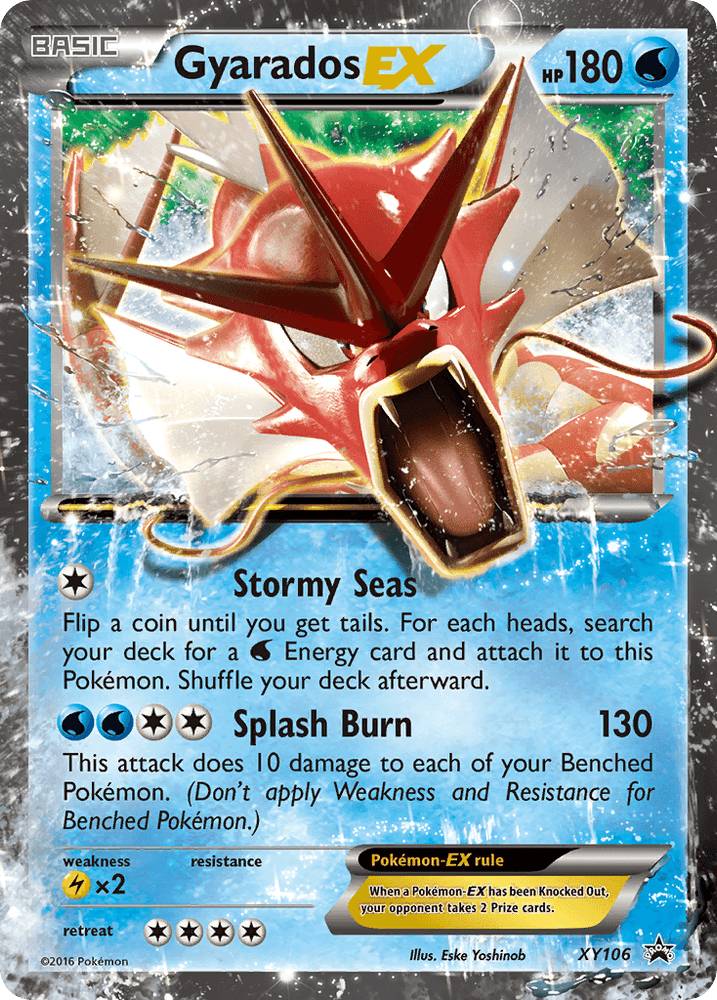 Gyarados EX (XY106) [XY: Black Star Promos] (Online Only)