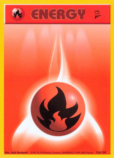 Fire Energy (126/130) [Base Set 2] (Online Only)