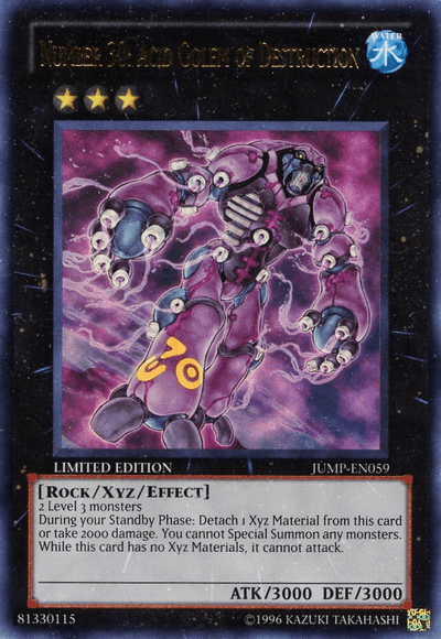 Number 30: Acid Golem of Destruction [JUMP-EN059] Ultra Rare (ONLINE ORDER ONLY)