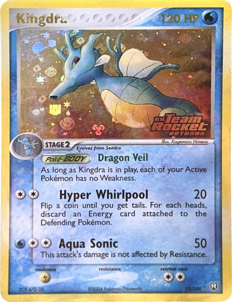 Kingdra (12/109) (Stamped) [EX: Team Rocket Returns] (Online Only)