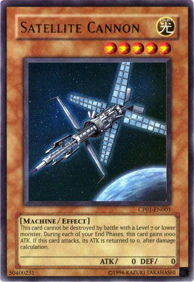 Satellite Cannon [CP01-EN001] Ultra Rare (ONLINE ORDER ONLY)