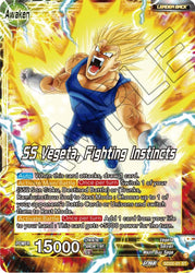 Vegeta // SS Vegeta, Fighting Instincts (Starter Deck Exclusive) (SD22-01) [Power Absorbed] (ONLINE ORDER ONLY)