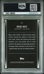 Graded 2024 Topps Midnight Drake Maye #SS4 Star Studded Rookie RC Football Card PSA 10 Gem Mint (ONLINE ORDER ONLY)