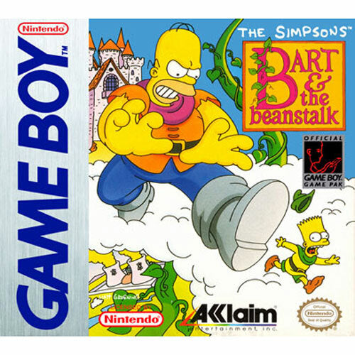 The Simpsons: Bart & the Beanstalk (Gameboy) (ONLINE ORDER ONLY)