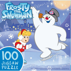 Frosty the Snowman 100 Piece Jigsaw Puzzle