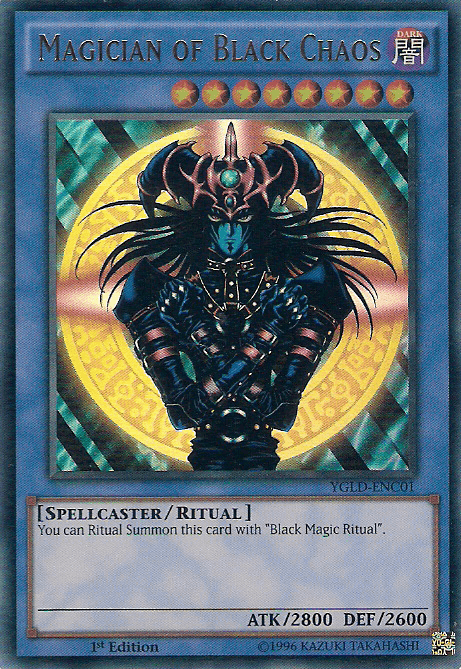 Magician of Black Chaos [YGLD-ENC01] Ultra Rare (ONLINE ORDER ONLY)