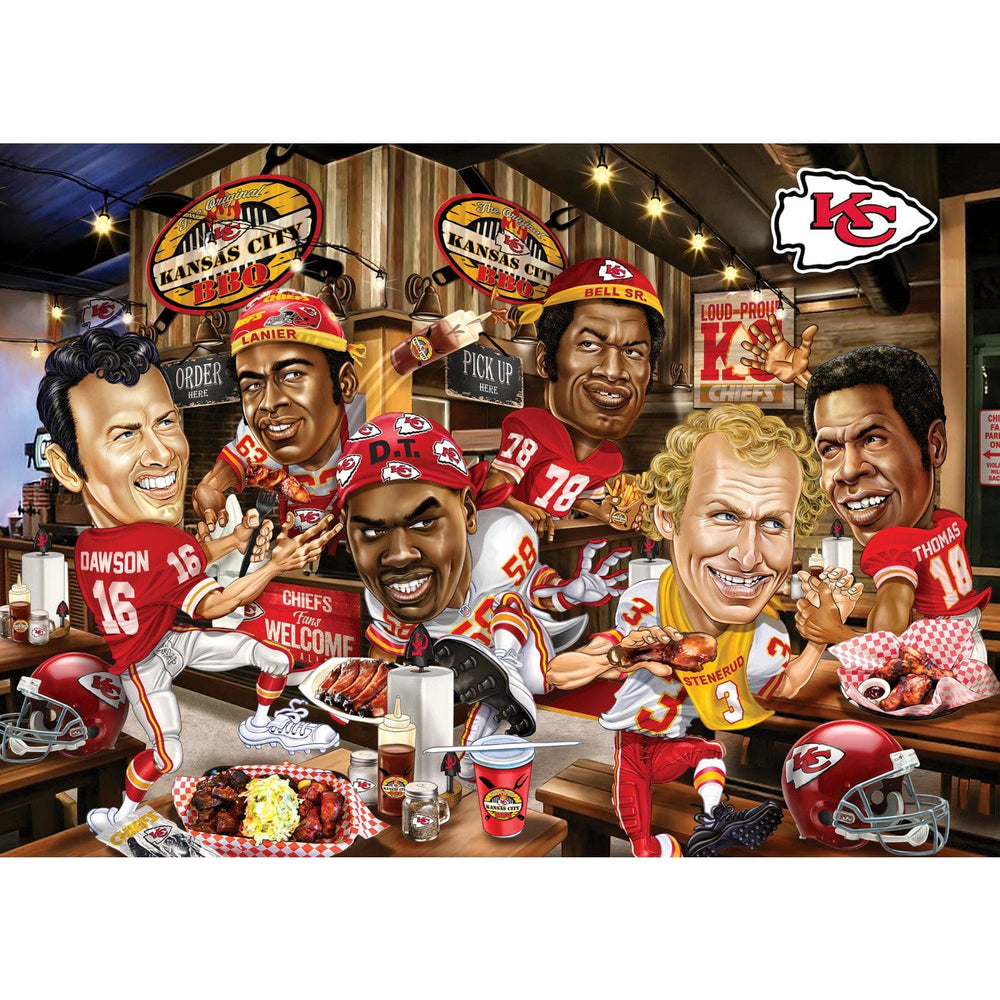 Kansas City Chiefs - All Time Greats 500 Piece Jigsaw Puzzle (ONLINE ORDER ONLY)