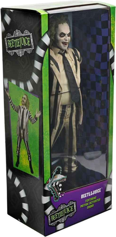 Beetlejuice (1988) Striped Suit Beetlejuice 1/4 Scale Figure (ONLINE ORDER ONLY)