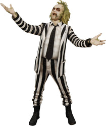 Beetlejuice (1988) Striped Suit Beetlejuice 1/4 Scale Figure (ONLINE ORDER ONLY)