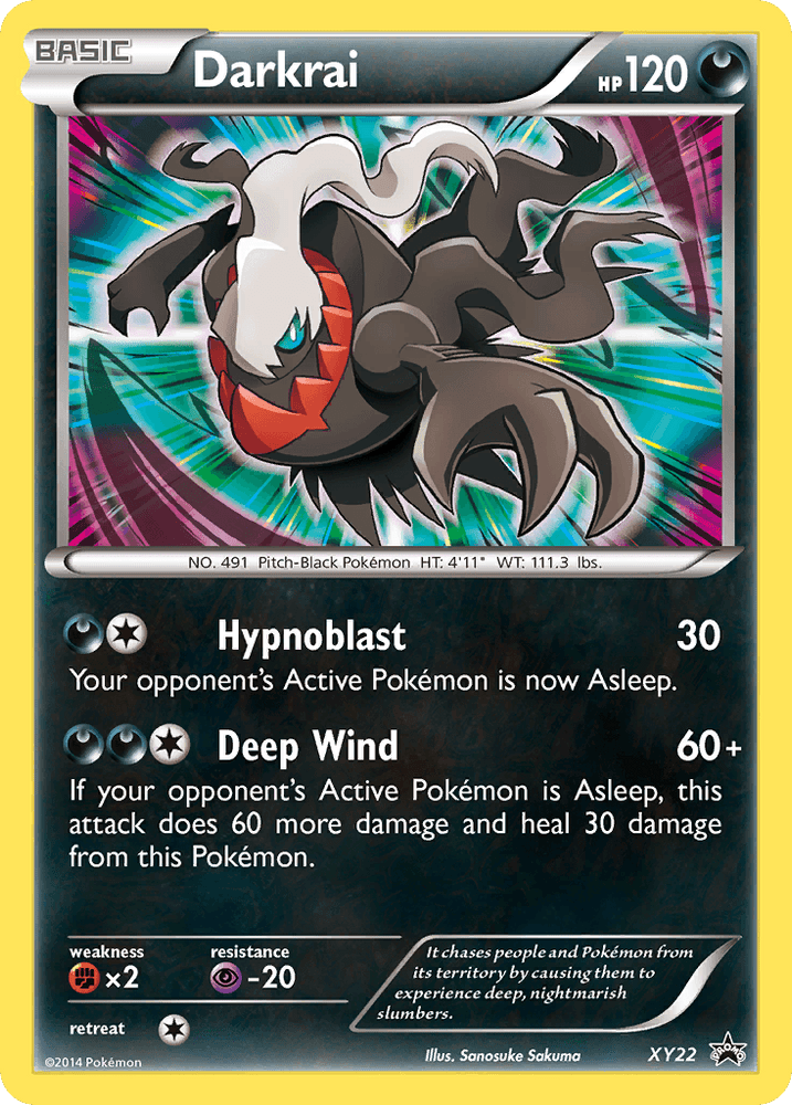Darkrai (XY22) [XY: Black Star Promos] (Online Only)