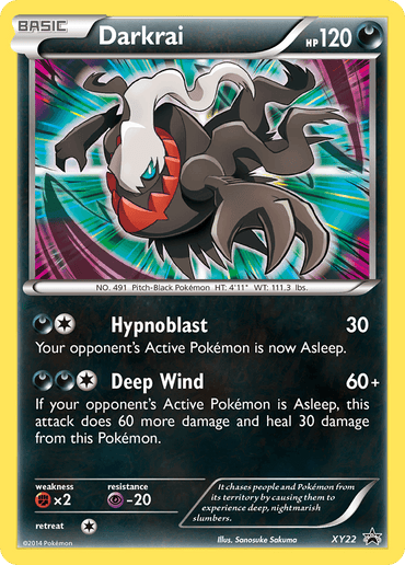 Darkrai (XY22) [XY: Black Star Promos] (Online Only)