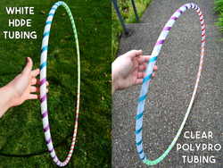 HDPE & Polypro Beginner Hula Hoops with Colored Gaffer Tape - Best Seller (ONLINE ORDER ONLY)