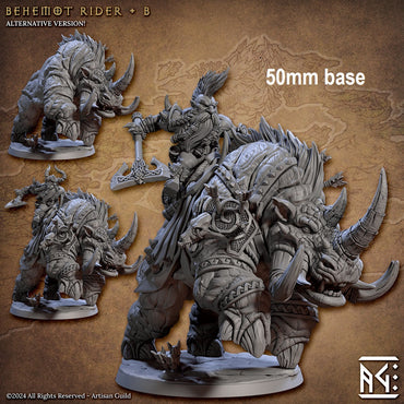 Behemot Rider (Base Sculpt B) (Online Only)